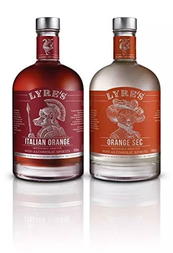 Lyre's Summer Spritz Non-Alcoholic Set (Pack of 2) | Orange Sec (Triple Sec Style) & Italian Orange (Aperitivo Style) | Award Winning | 23.7 Fl Oz USD7198