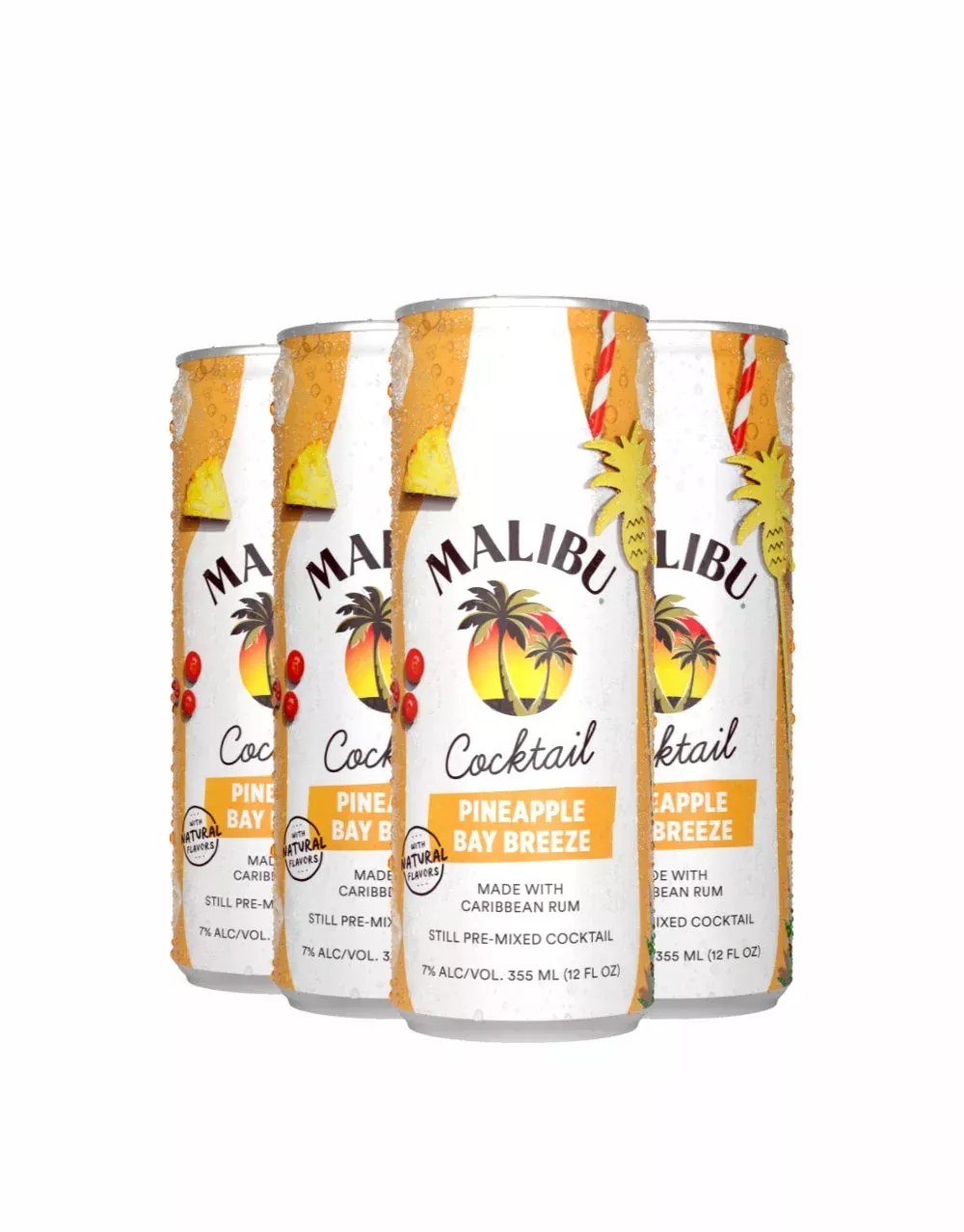 malibu-pineapple-bay-breeze-cocktail-12-oz-4-pack-can Malibu Pineapple Bay Breeze Cocktail 12-Oz 4-Pack Can