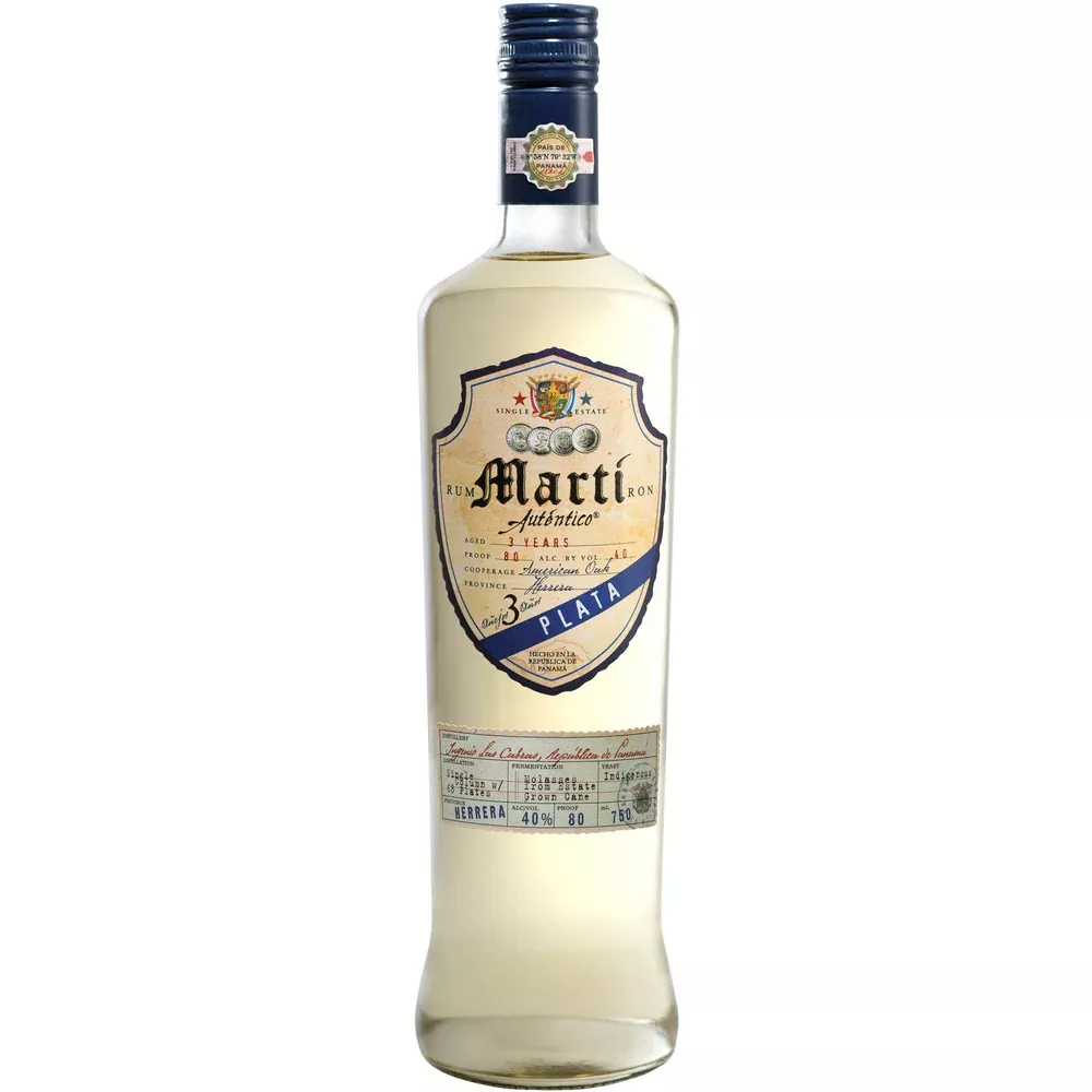 marti-autentico-plata-rum Marti Autentico Plata Rum