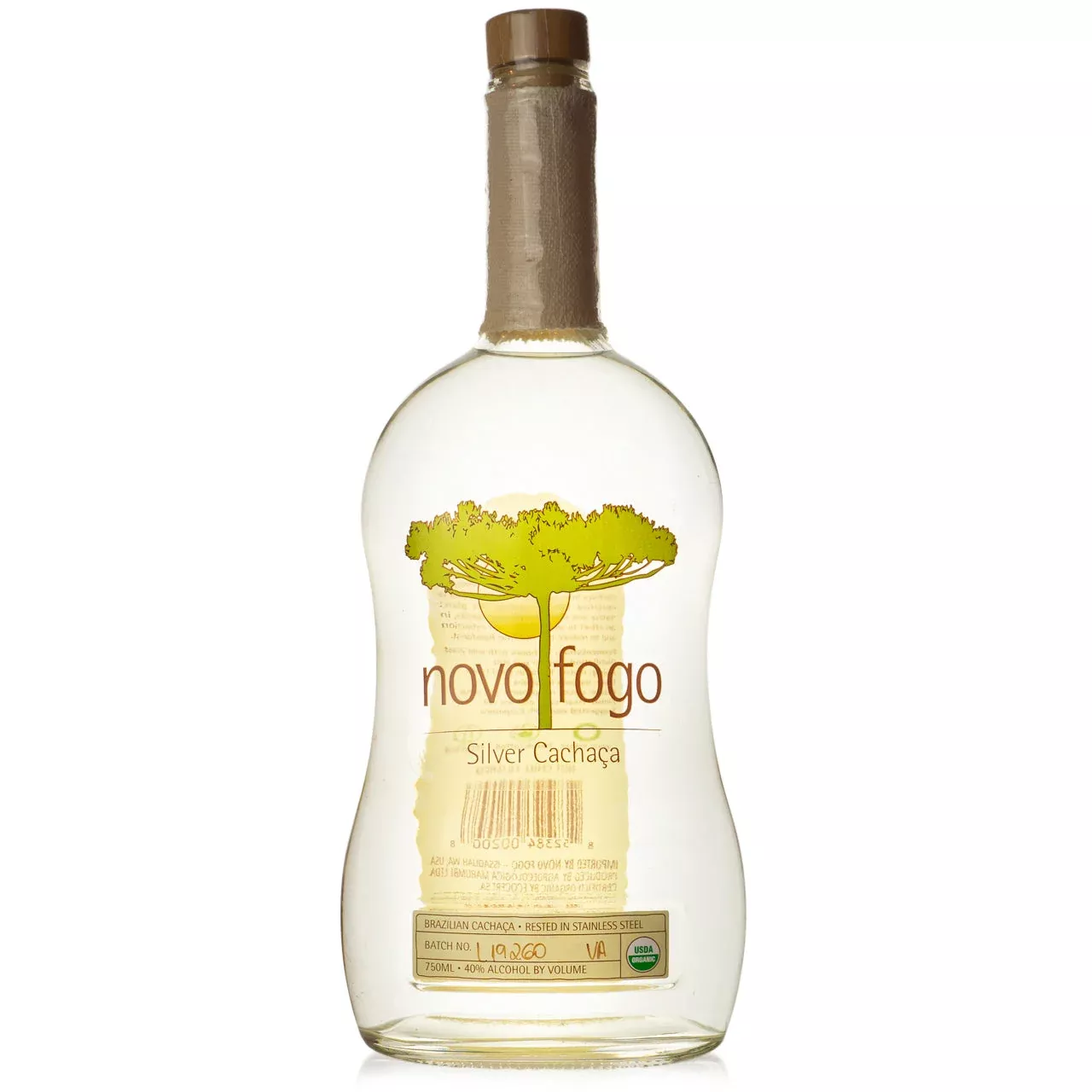 Novo Fogo Organic Silver Cachaca