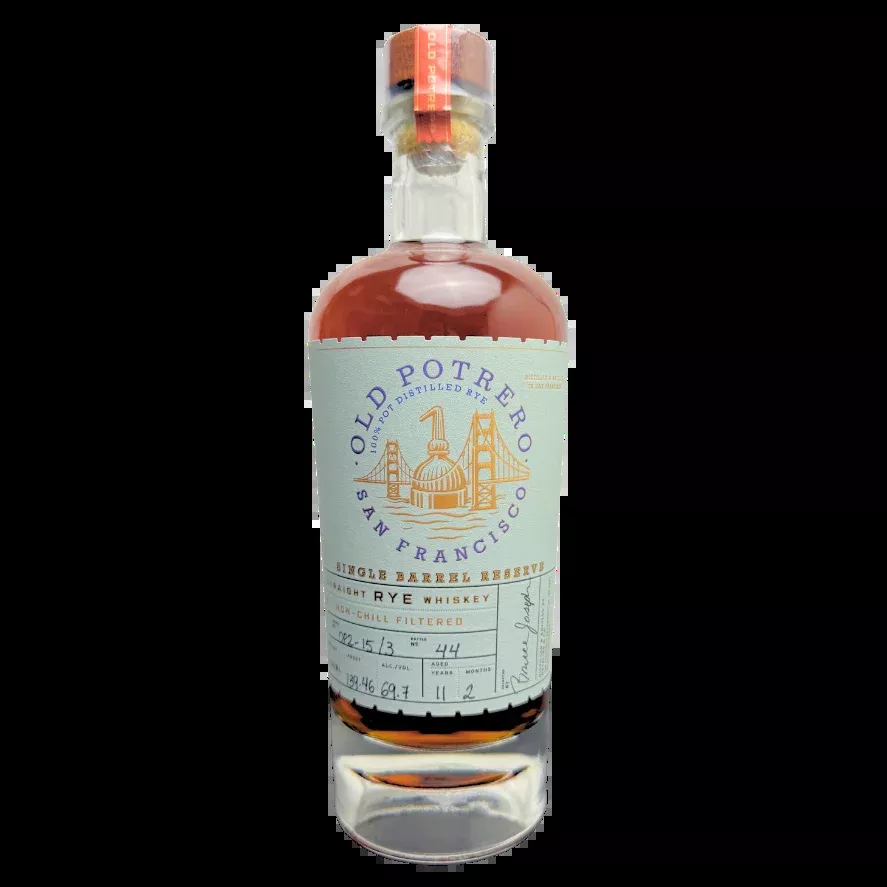 Old Potrero B&B Single Barrel 11 Year 2 Mo. Rye Whiskey "Dusky Delight"