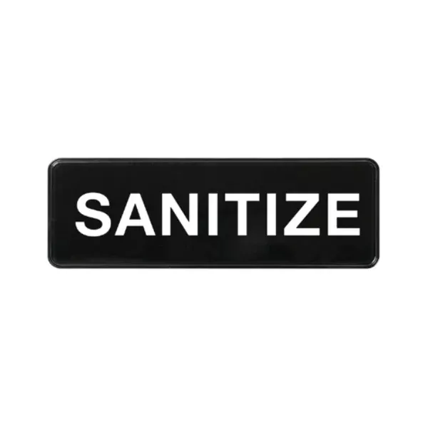 sanitize-signage-each "Sanitize" Signage each
