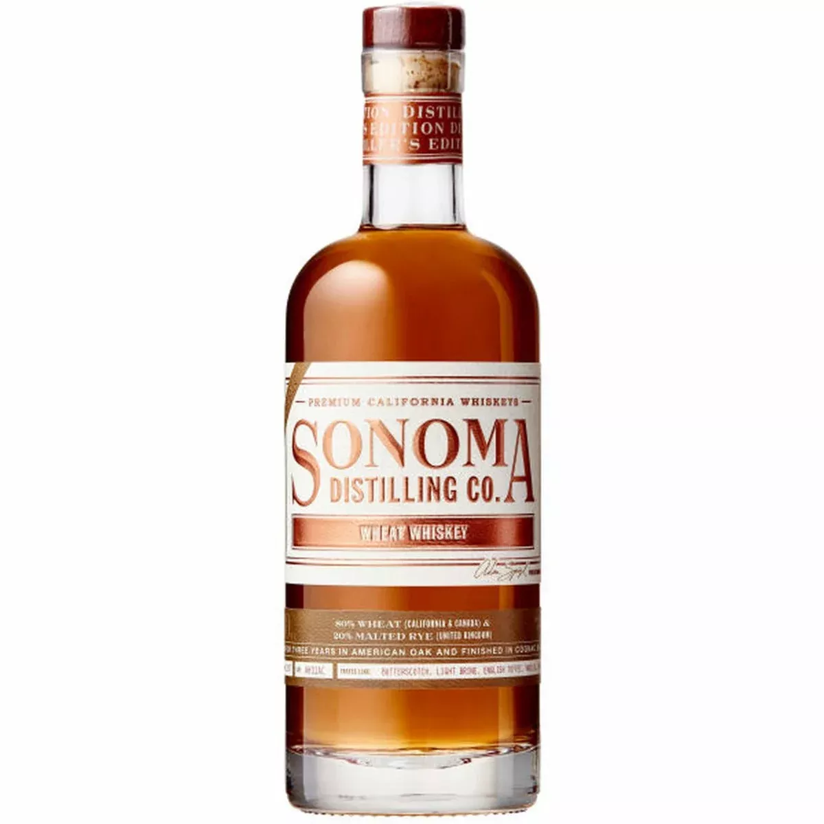 sonoma-distilling-co-whiskey-wheat-california-750ml SONOMA DISTILLING CO WHISKEY WHEAT CALIFORNIA 750ML