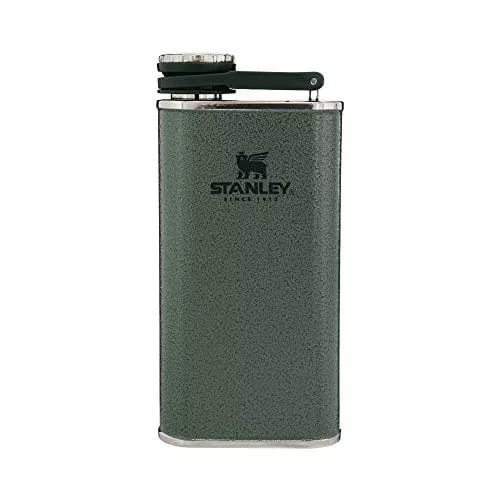 stanley-classic-flask-8oz-with-never-lose-cap-wide-mouth-stainless-steel-hip-fla Stanley Classic Flask 8oz with Never-Lose Cap, Wide Mouth Stainless Steel Hip Flask for Easy Filling & Pouring, Insulated BPA-Free Leak-Proof Flask