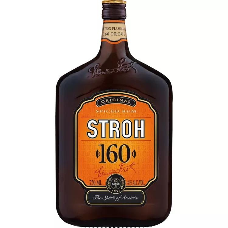 stroh-spiced-rum-80-original-80-160-proof Stroh Spiced Rum 80 Original (80%, 160 Proof)