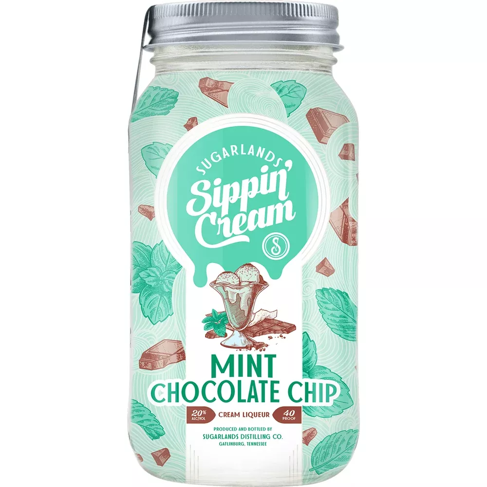 Sugarlands Shine Mint Chocolate Chip Sippin' Cream