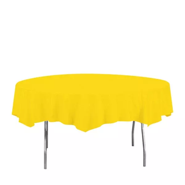 tablecover-octagonal-school-bus-yellow-each Tablecover Octagonal School Bus Yellow each
