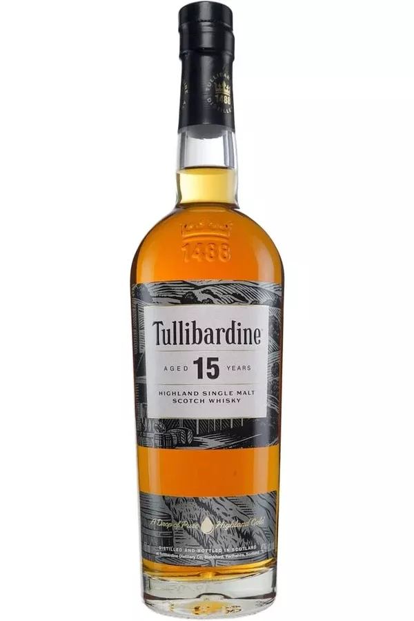 Tullibardine 15 Year Old Highland Single Malt Scotch Whisky 750ml