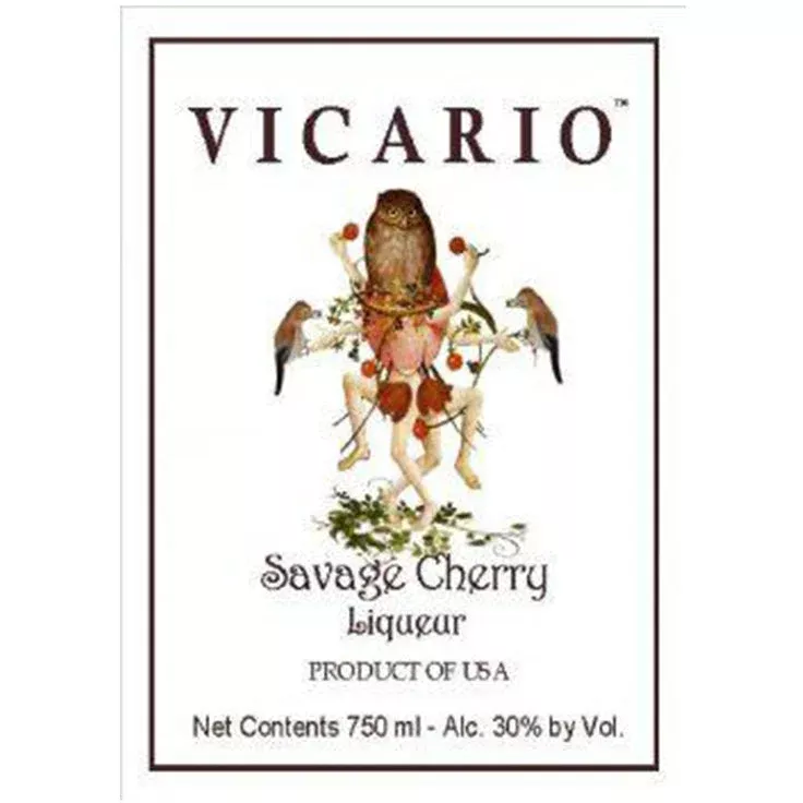 vicario-savage-cherry-liqueur Vicario Savage Cherry Liqueur