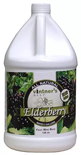 vintners-best-elderberry-fruit-wine-base-128-oz-jug Vintners Best Elderberry Fruit Wine Base 128 oz. Jug