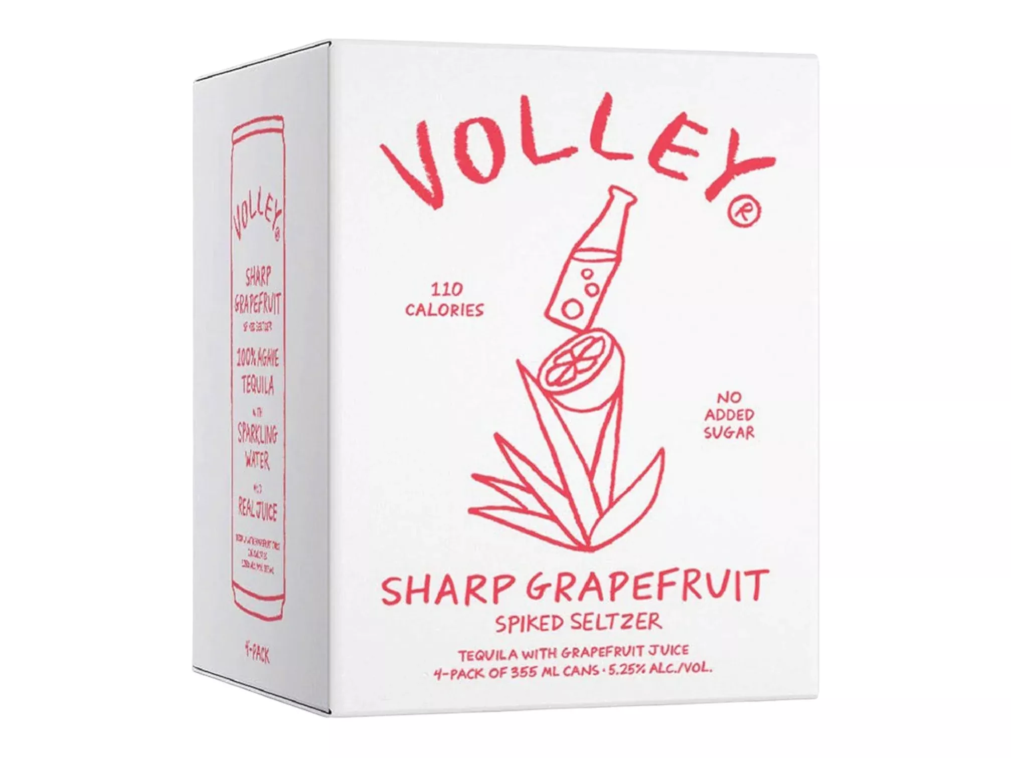 volley-sharp-grapefruit-tequila-spiked-seltzer-4-pack Volley Sharp Grapefruit Tequila Spiked Seltzer 4-Pack