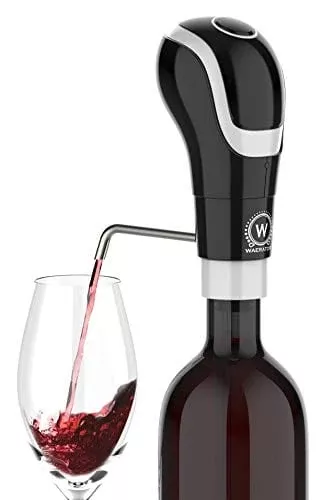 waerator-instant-1-button-aeration-decanter-electric-wine-aerator-enhance-wine-f Waerator Instant 1-Button Aeration & Decanter Electric Wine Aerator: Enhance Wine Flavor of Waerator All Ages; Convenient Spout (Black)