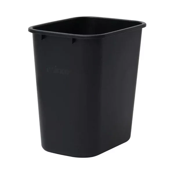 waste-basket-black-28qt-each Waste Basket Black 28qt each