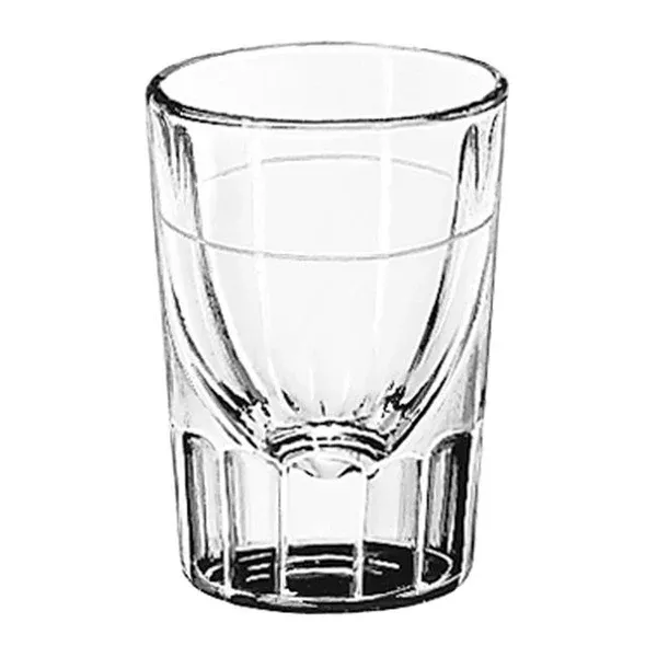whiskey-fluted-1-1-2-oz-with-3-4-oz-line-4-dz Whiskey Fluted 1 1/2 oz with 3/4 oz Line 4 dz