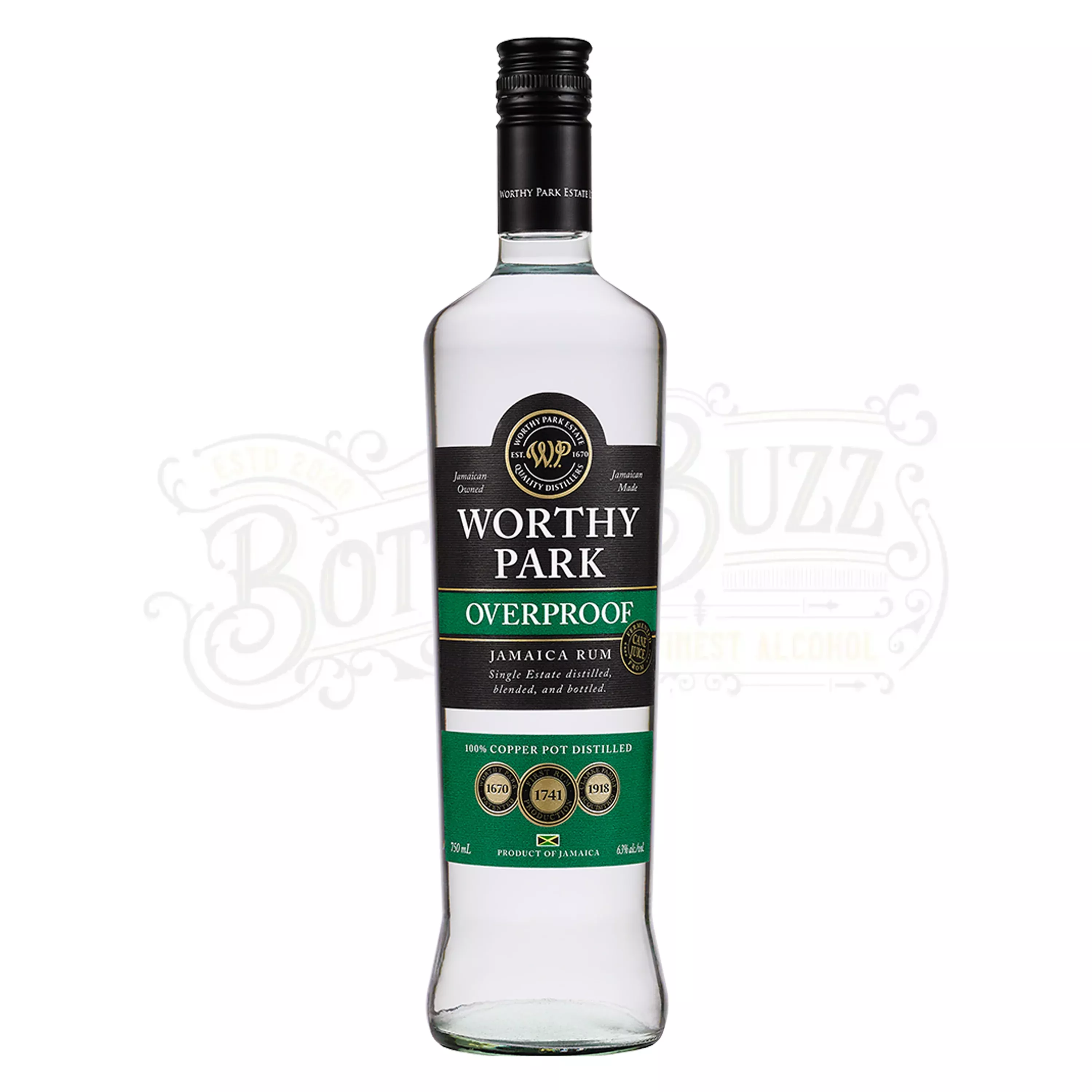 worthy-park-overprf-rum-1l Worthy Park Overprf Rum 1L