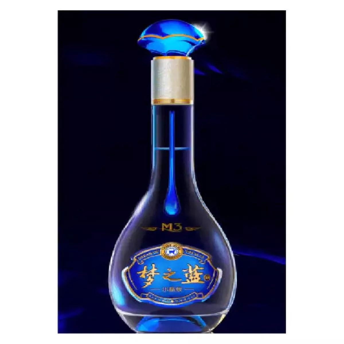 yanghe-mengzhilan-m3-crystal-40-8-550ml Yanghe Mengzhilan M3 Crystal 40.8% 550ml