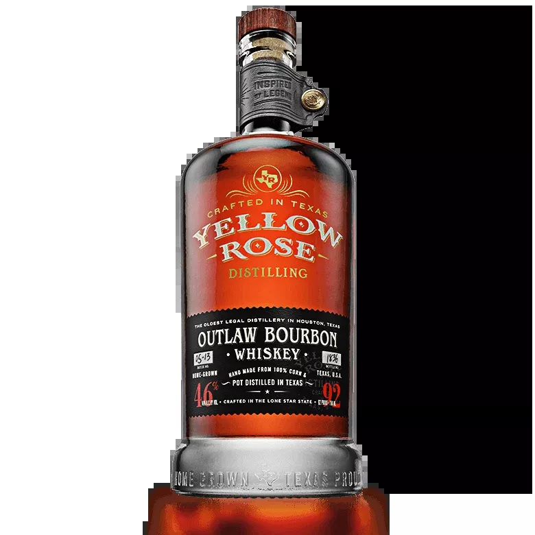 yellow-rose-distilling-outlaw-bourbon-whiskey Yellow Rose Distilling Outlaw Bourbon Whiskey