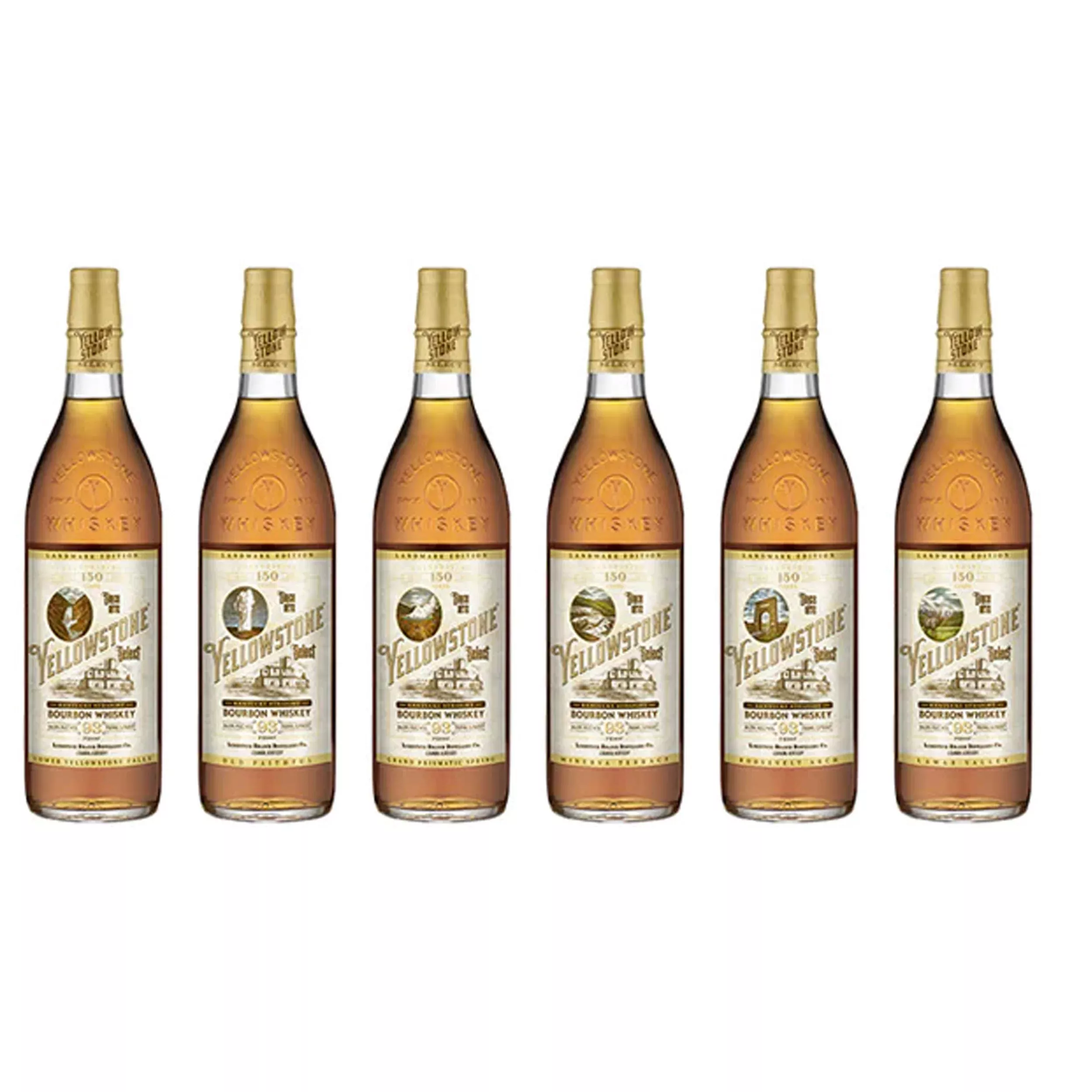 yellowstone-select-bourbon-whiskey-landmark-edition-bottle-series-150th-annivers Yellowstone Select Bourbon Whiskey Landmark Edition Bottle Series 150th Anniversary