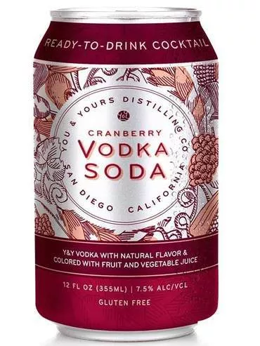 you-yours-cranberry-vodka-soda You & Yours Cranberry Vodka Soda