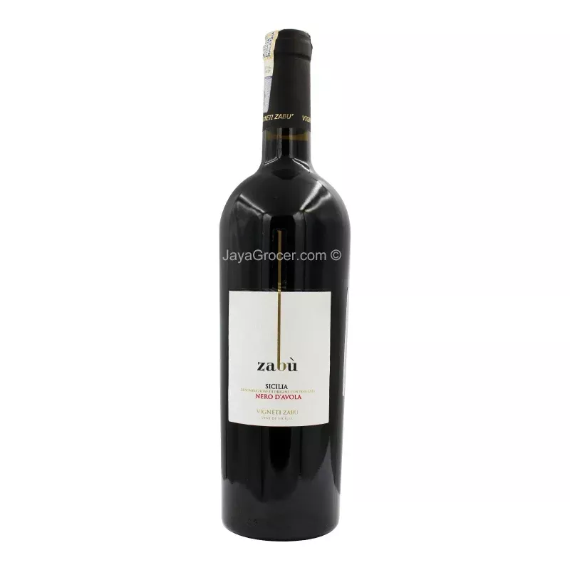 zabu-nero-d-avola-wine-750ml Zabu Nero D Avola Wine 750ml
