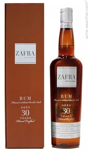 zafra-rum-master-series-bourbon-cask-panama-30yr-750ml ZAFRA RUM MASTER SERIES BOURBON CASK PANAMA 30YR 750ML