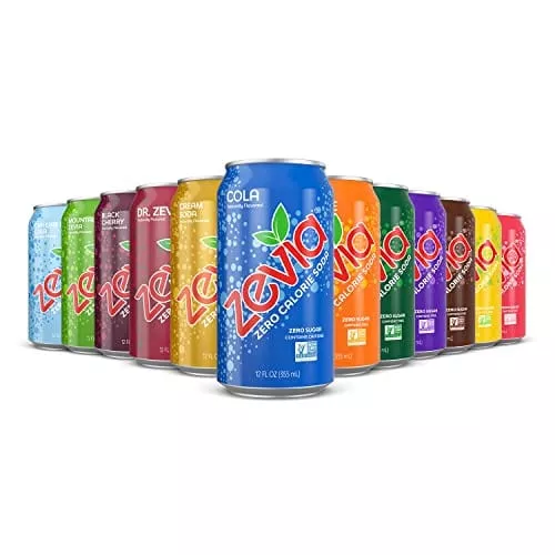 zevia-zero-calorie-soda-rainbow-variety-pack-12-ounce-cans-pack-24 Zevia Zero Calorie Soda, Rainbow Variety Pack, 12 Ounce Cans (Pack of 24)