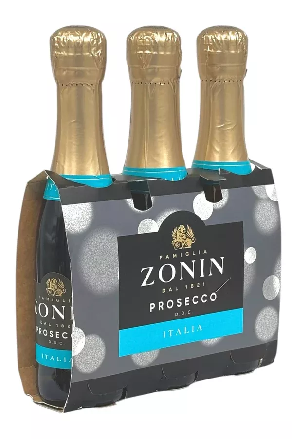 zonin-prosecco-sparkling-wine-3-x-187-ml Zonin Prosecco Sparkling Wine 3 x 187 ml