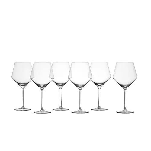 zwiesel-glas-pure-tritan-crystal-stemware-glassware-collection-6-count-pack-1-bu Zwiesel Glas Pure Tritan Crystal Stemware Glassware Collection, 6 Count (Pack of 1), Burgundy Red Wine Glass